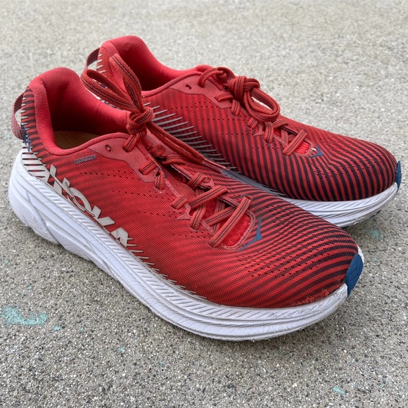 Hoka One Mens Rincon 2 Running Shoes Size 8.5 Preowned activewear - Picture 1 of 9